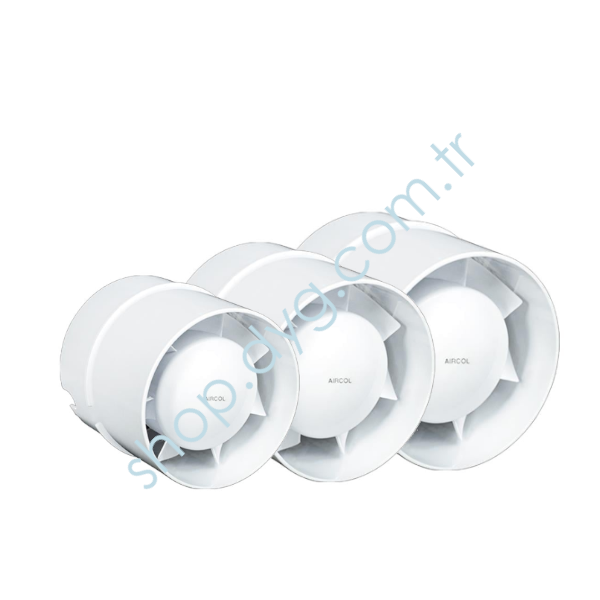 AİRCOL KT SERİSİ PLASTİK BANYO - TUVALET FANI